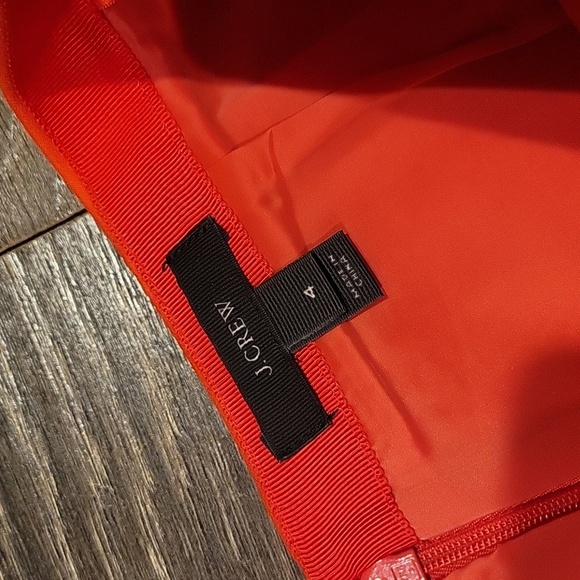 ❤️ NWOT! J CREW FLUTED MINI SKIRT IN DOUBLE CREPE, 4 (27) - Picture 3 of 6